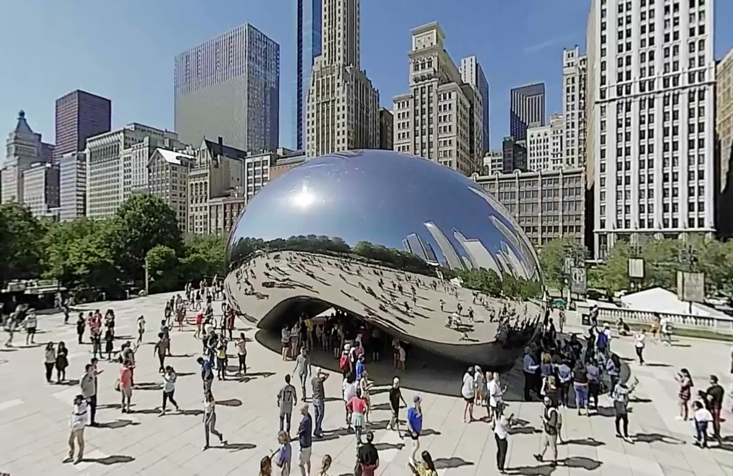 Cloud Gate — Millennium Park in 360