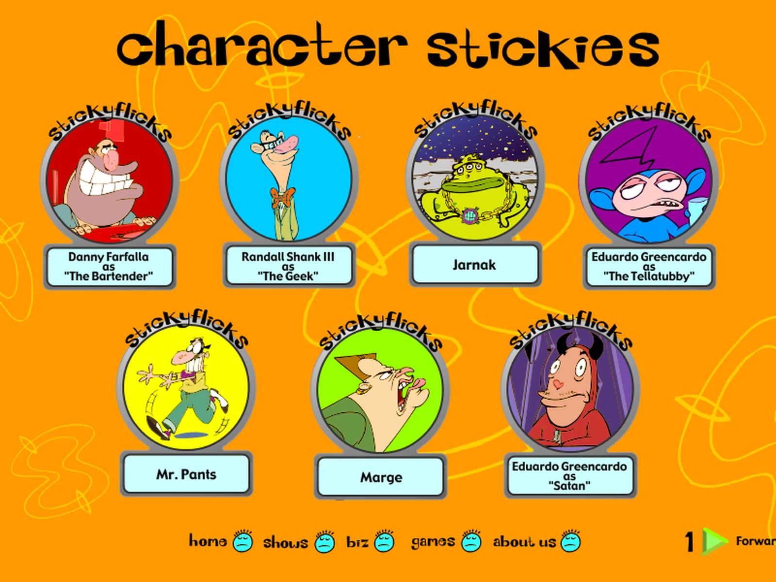 StickyFlicks — Original Flash Animation Studio