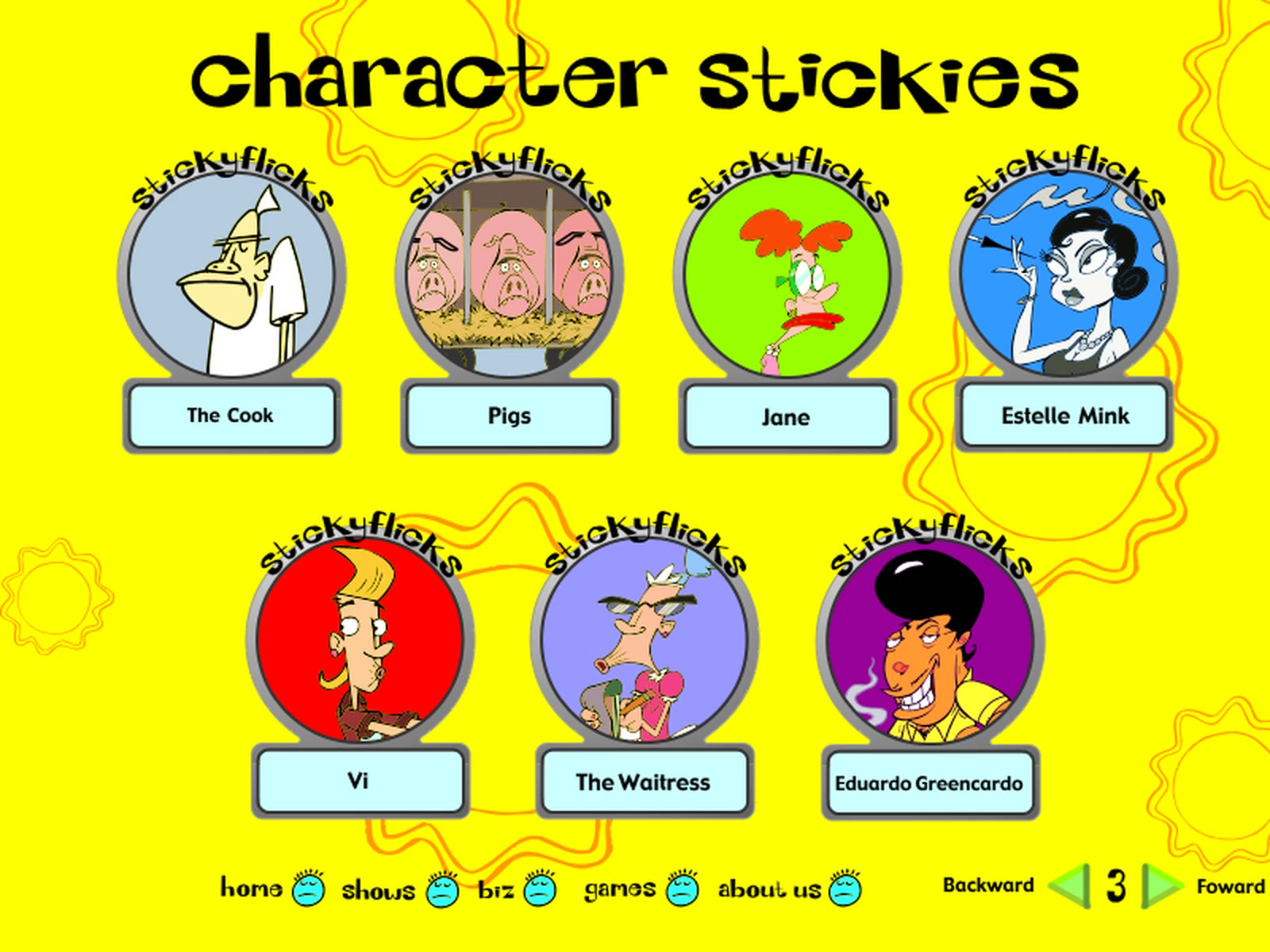 StickyFlicks — Original Flash Animation Studio