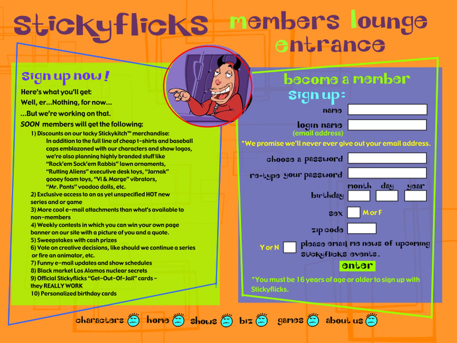 StickyFlicks — Original Flash Animation Studio