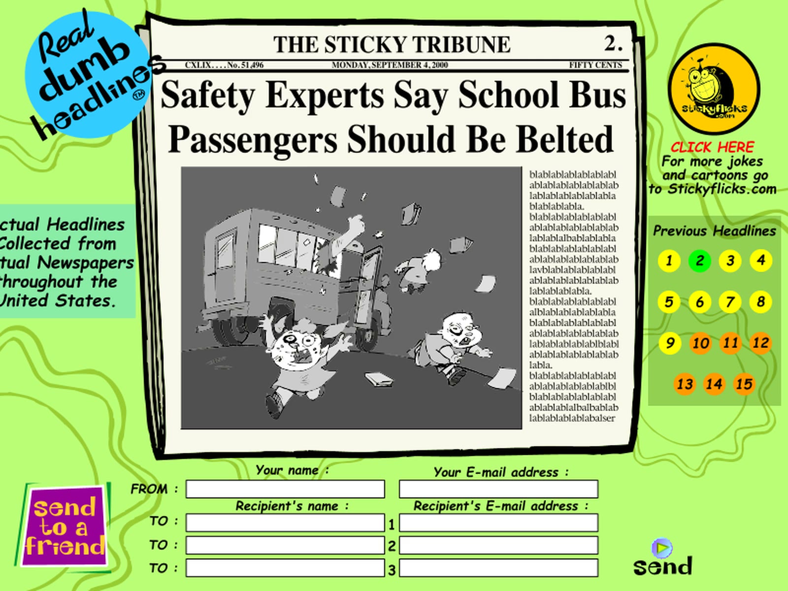 StickyFlicks — Original Flash Animation Studio