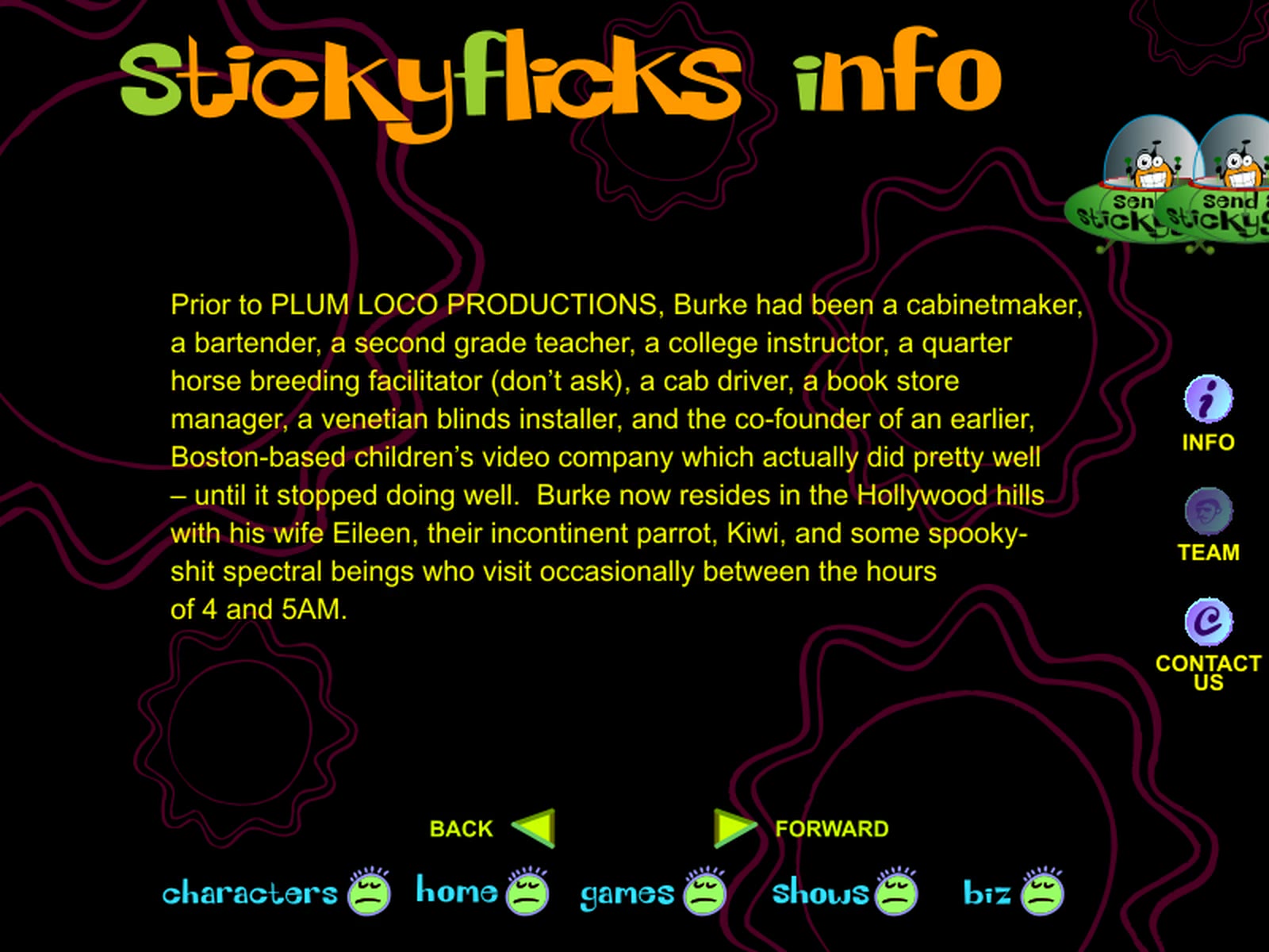 StickyFlicks — Original Flash Animation Studio